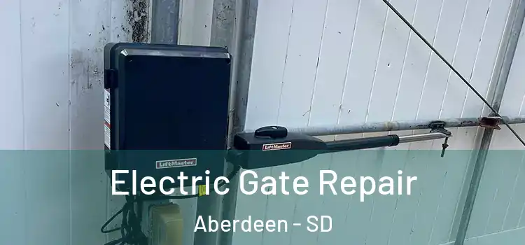 Electric Gate Repair Aberdeen - SD