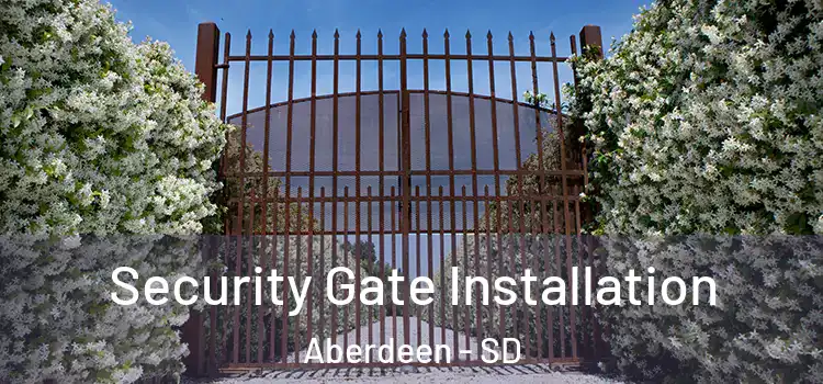 Security Gate Installation Aberdeen - SD